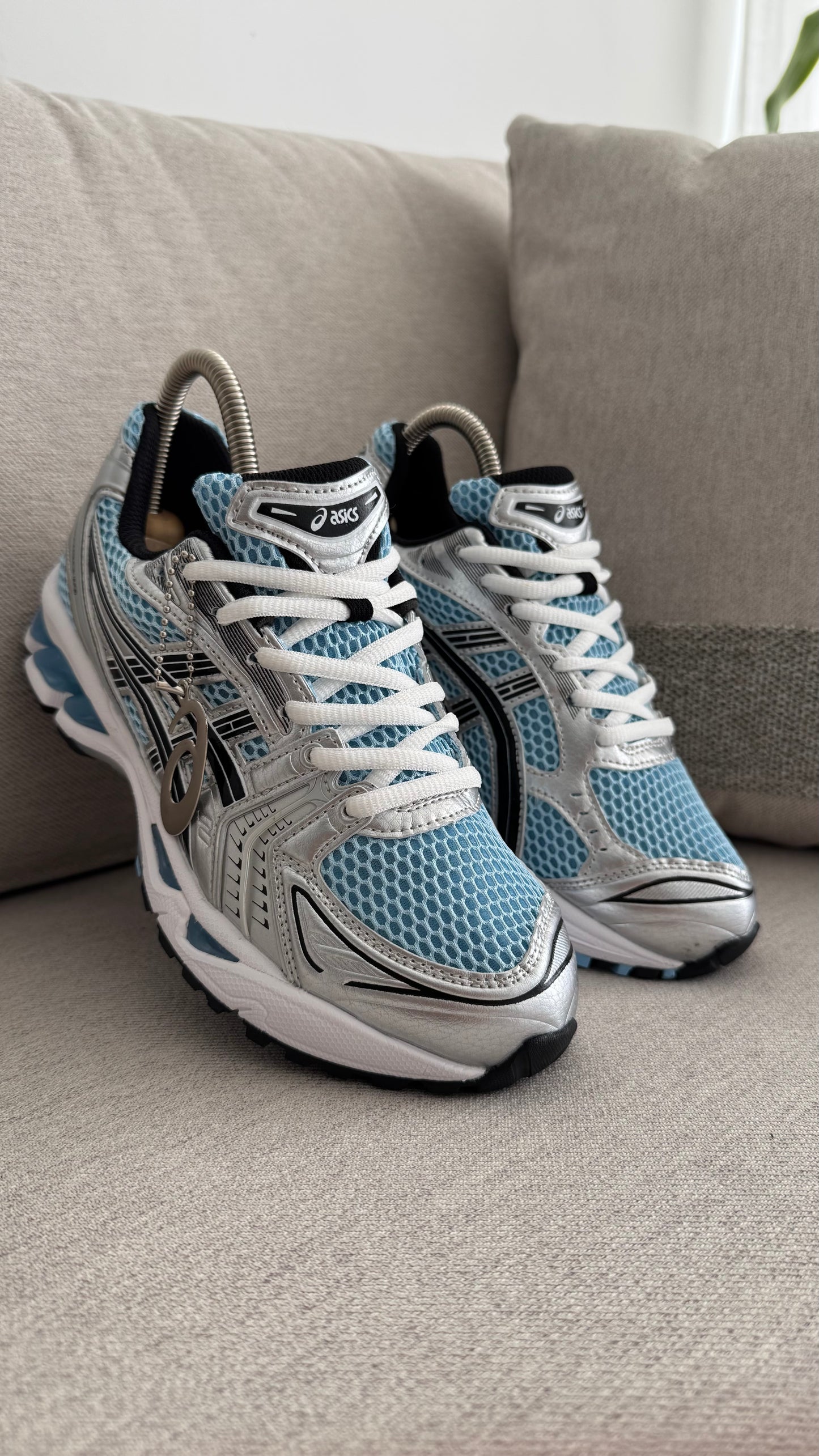 ASICS PLATA AZUL