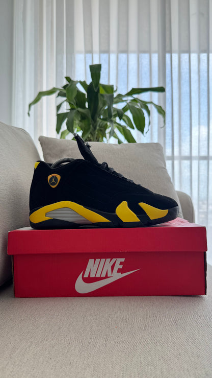 NIKE JORDAN RETRO 14 NEGRO AMARILLO