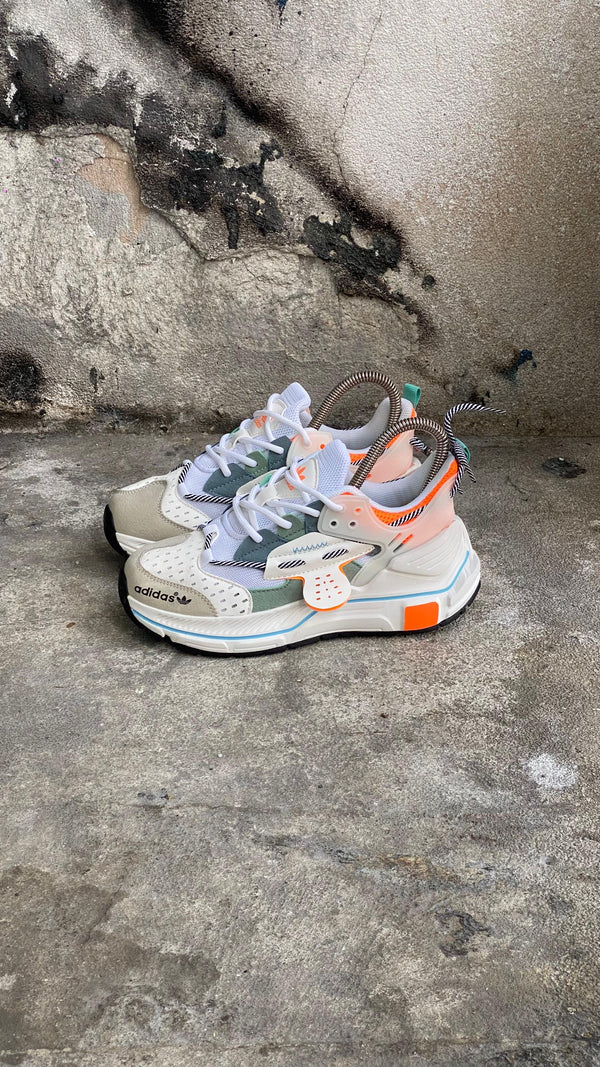 ADIDAS SICAGE BLANCO NARANJA