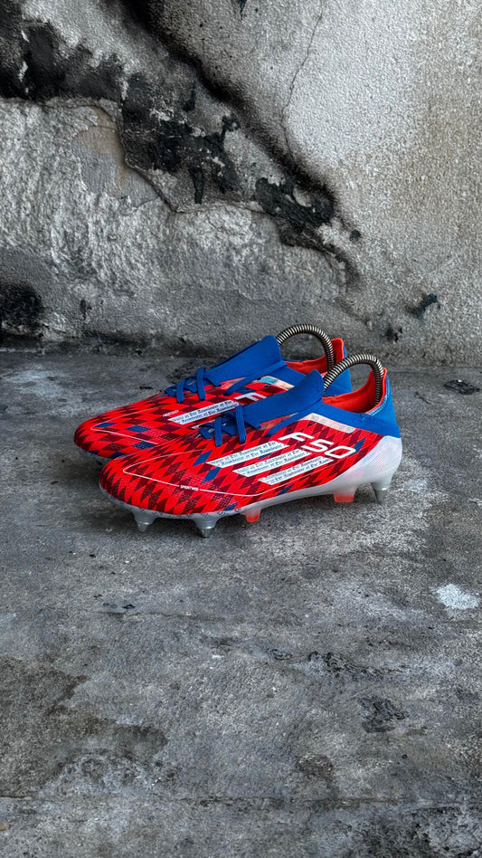 ADIDAS GUAYO F50 NARANJA AZUL