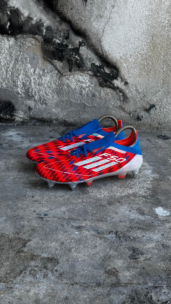 ADIDAS GUAYO F50 NARANJA AZUL