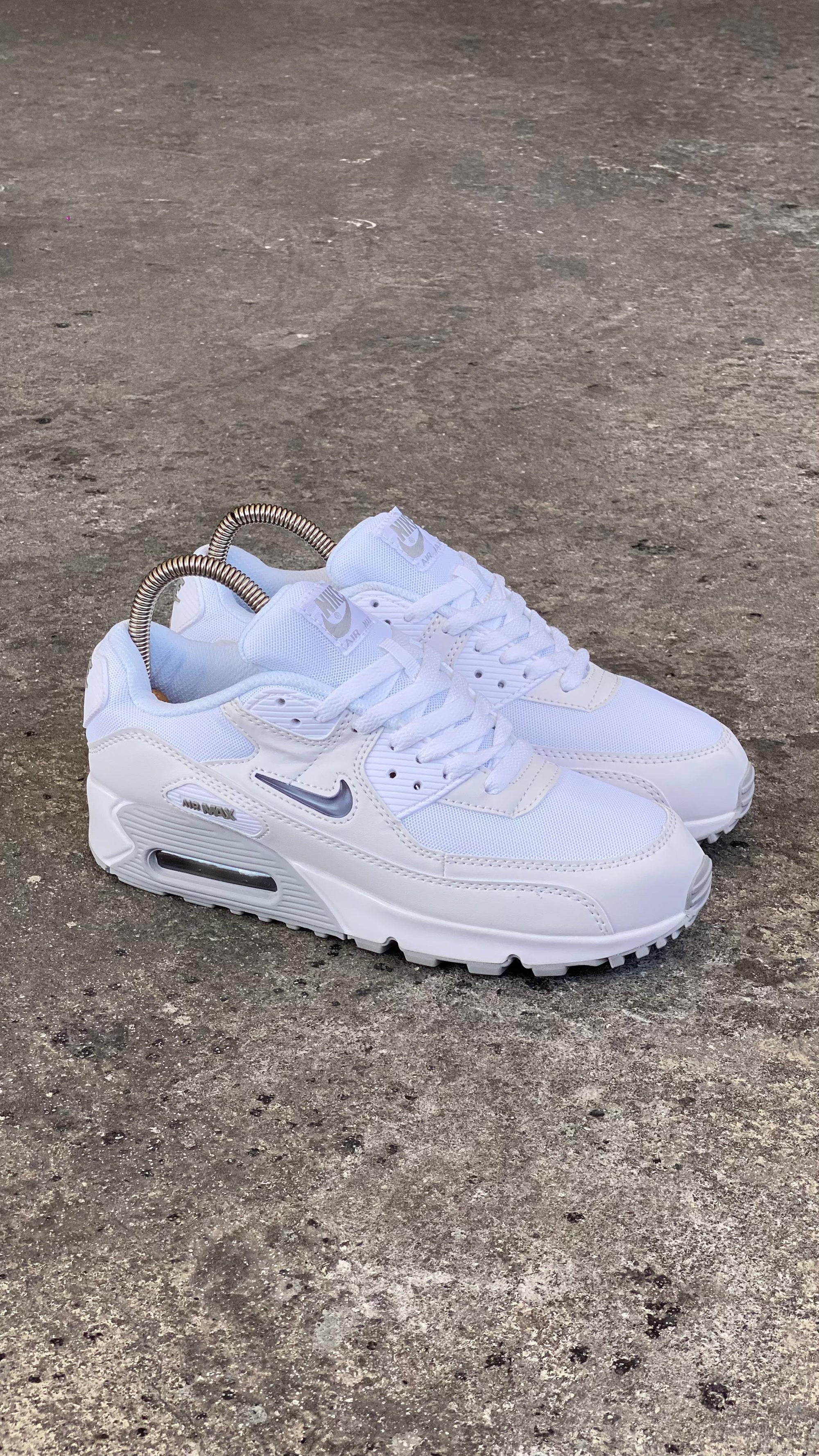NIKE AIR MAX 90 BLANCO GRIS
