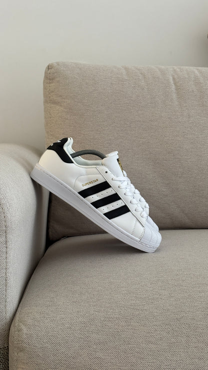 ADIDAS SUPER STAR CLASICO BLANCO NEGRO