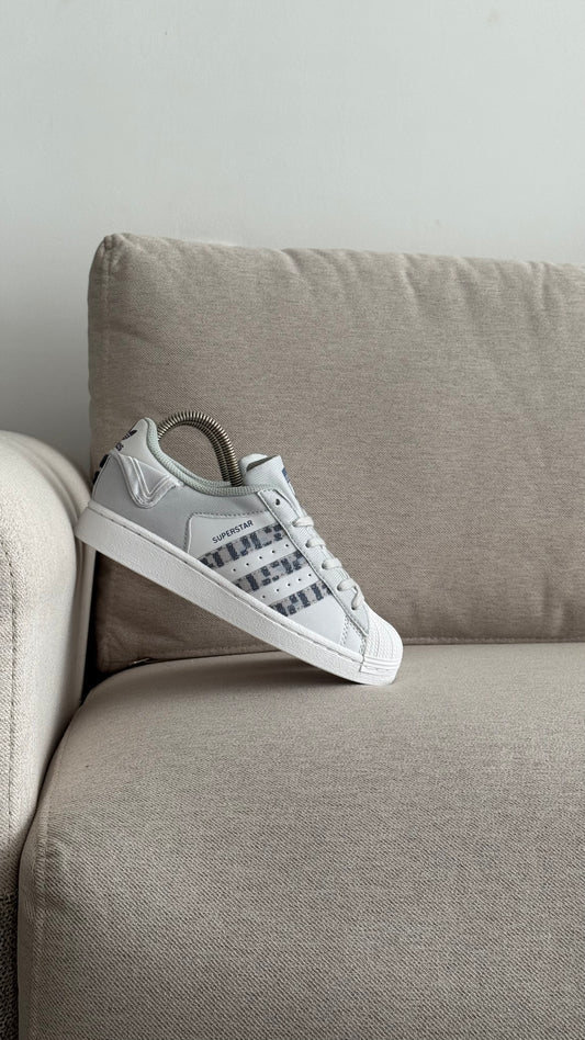 ADIDAS SUPER STAR BLANCO VERDE CAMUFLADO