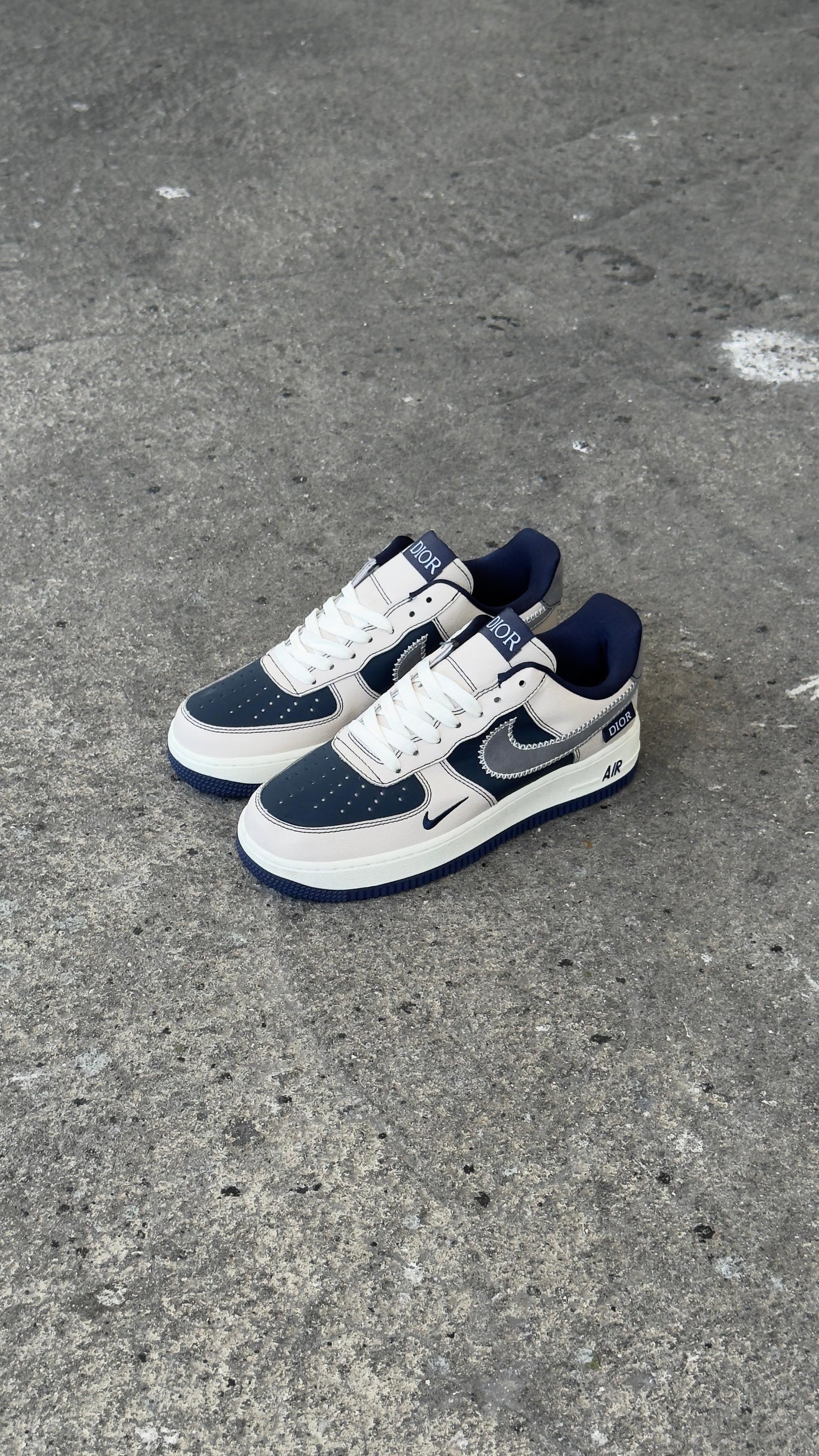 AF1 DIOR BLANCO AZUL