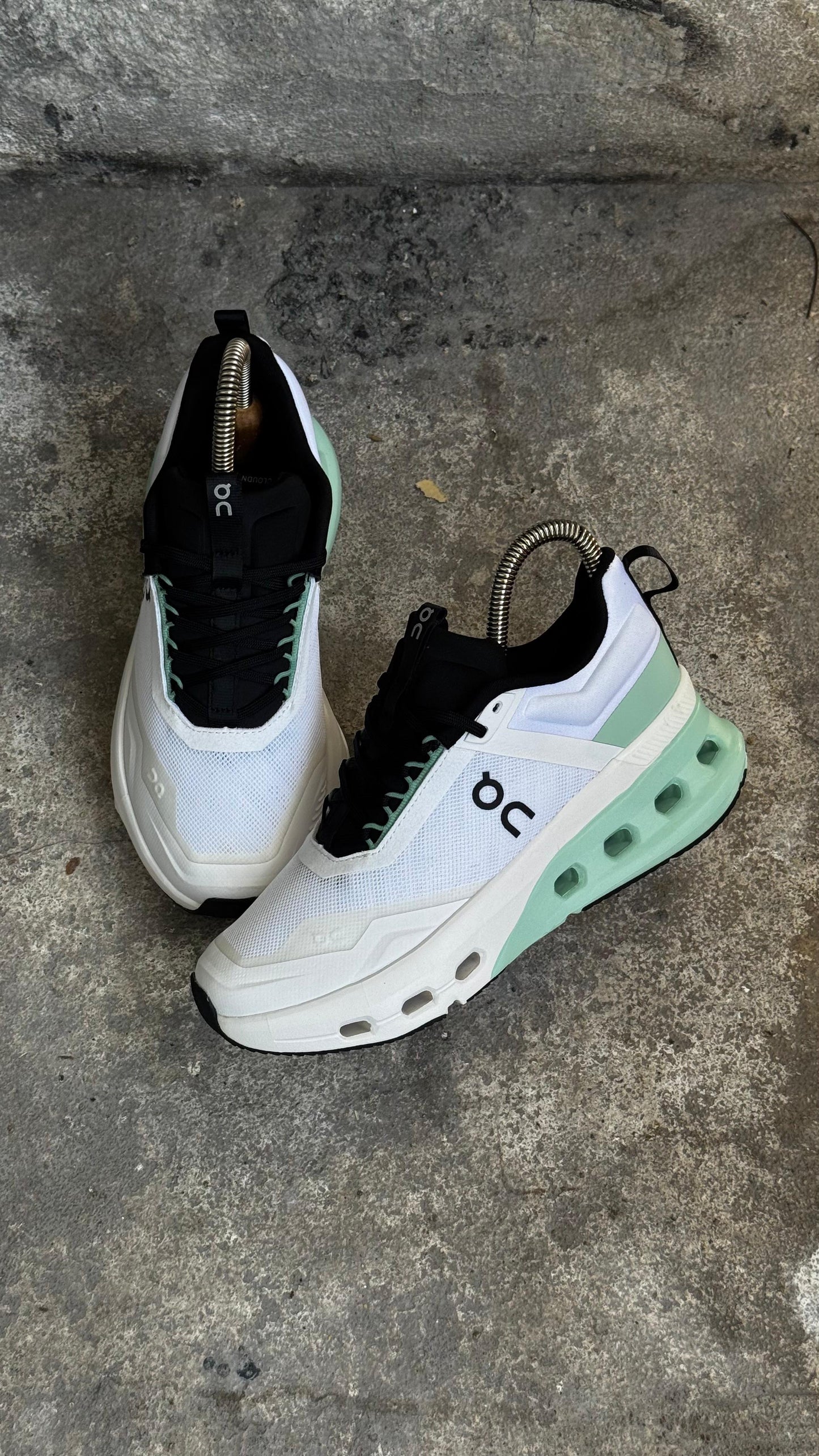 ON CLOUD BLANCO VERDE MENTA