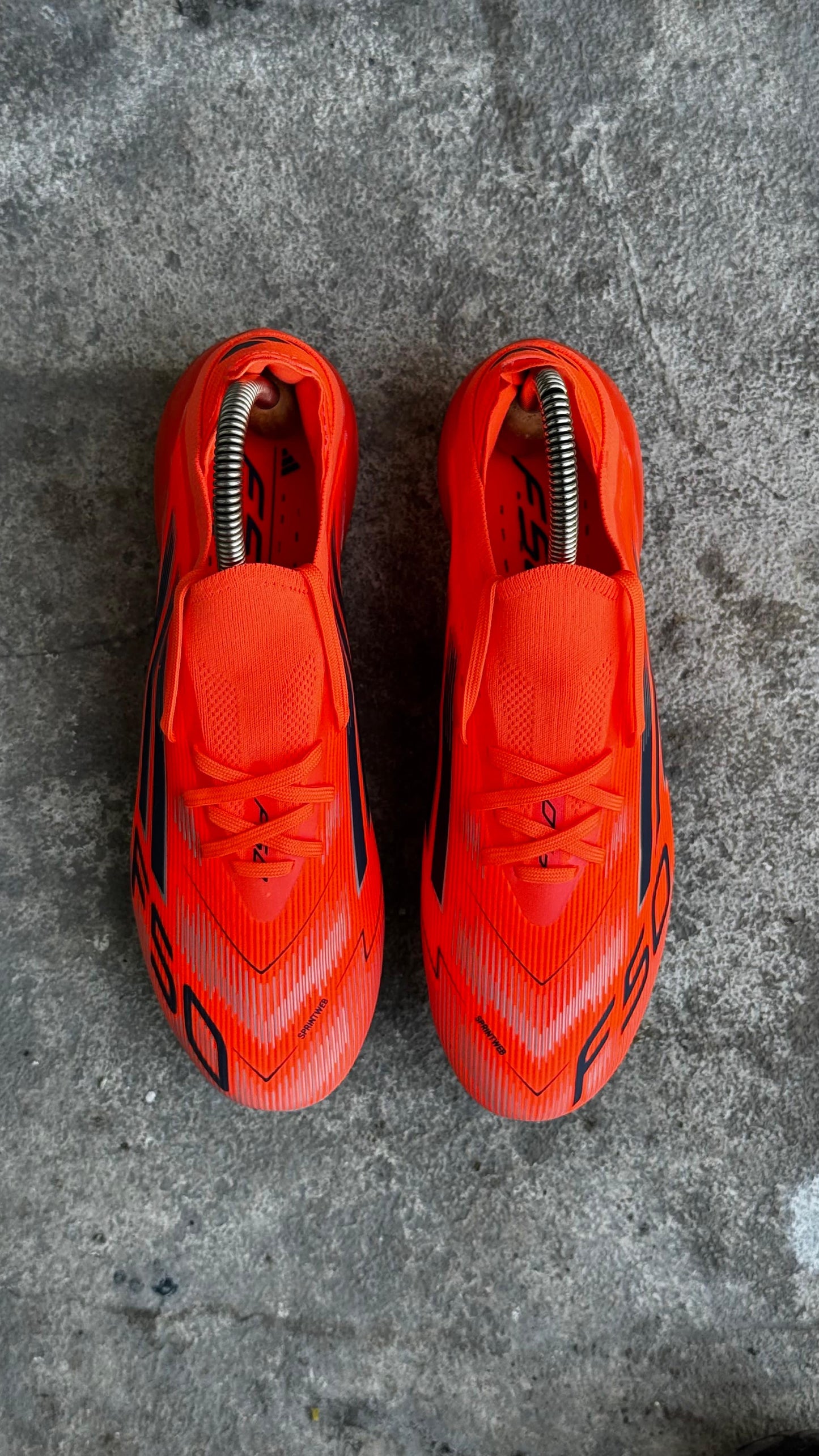 ADIDAS GUAYO F50 NARANJA TACHE PLATA