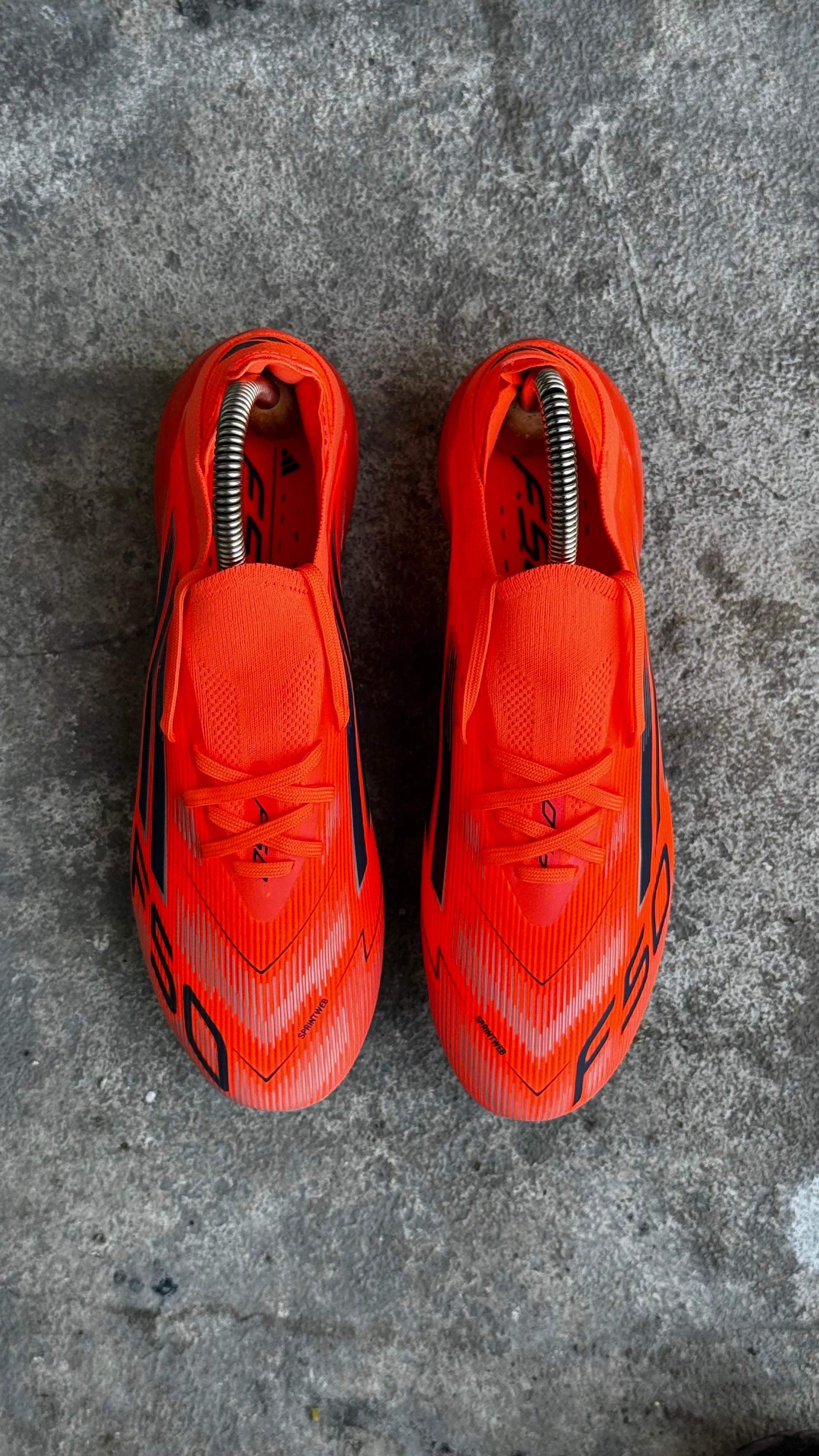ADIDAS GUAYO F50 NARANJA TACHE PLATA