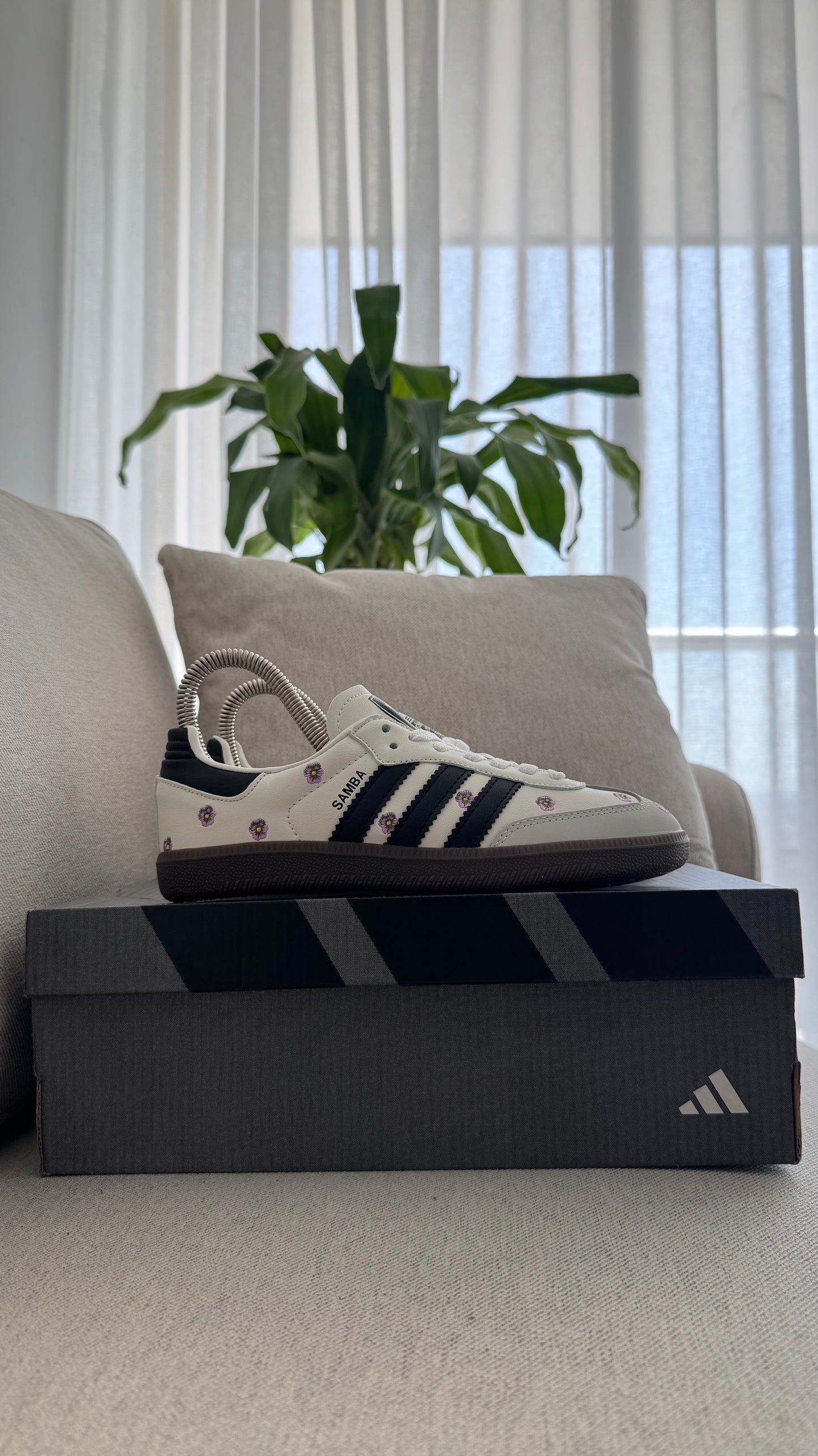 ADIDAS SAMBA FLOR BLANCO