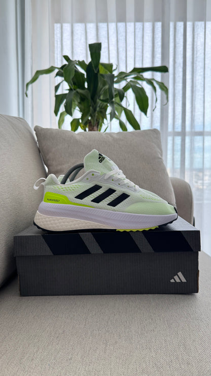 ADIDAS PUREBOOST 2025 BLANCO VERDE (Copia) (Copia)