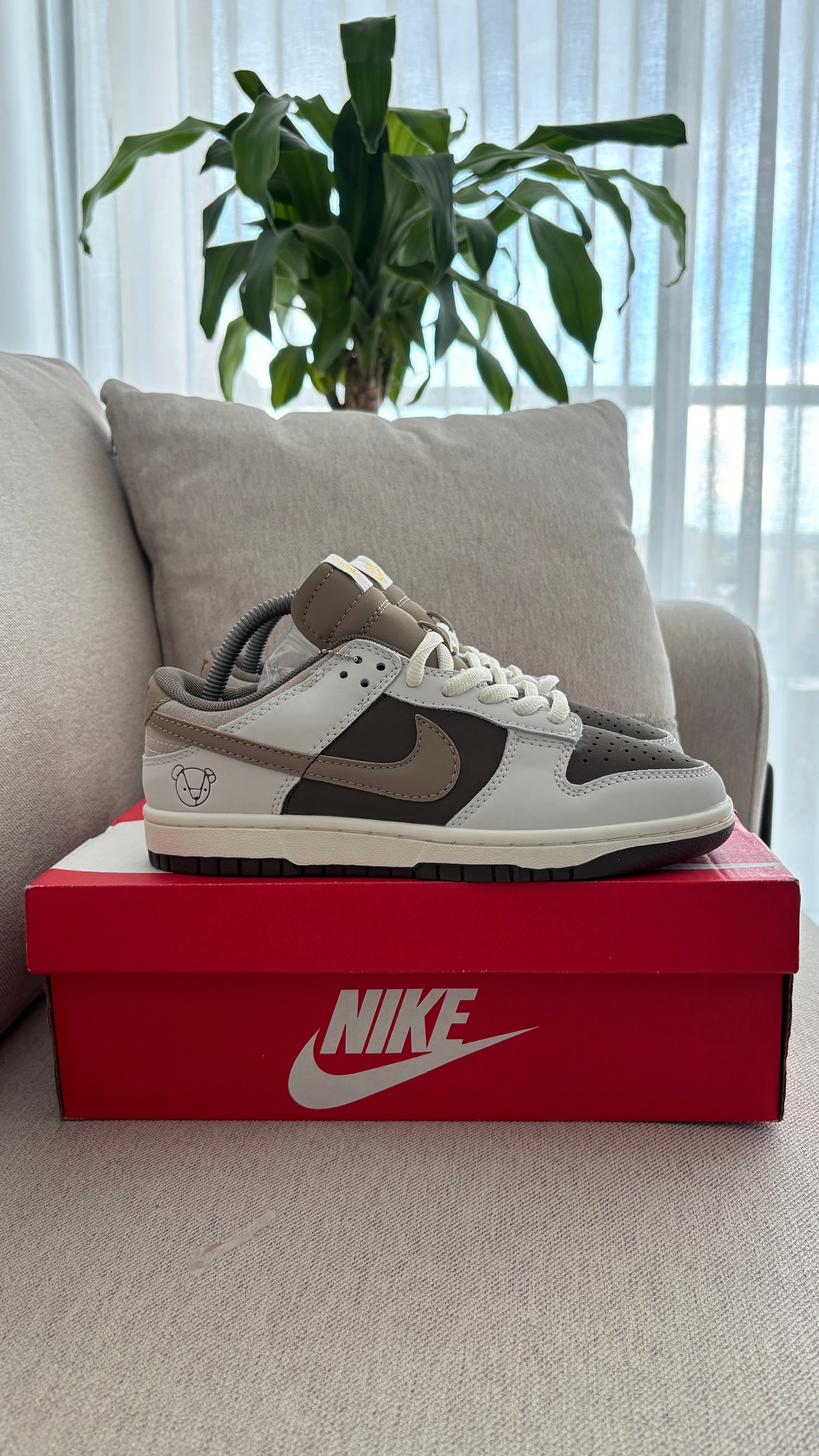 NIKE SB OSITO BLANCO CAFE