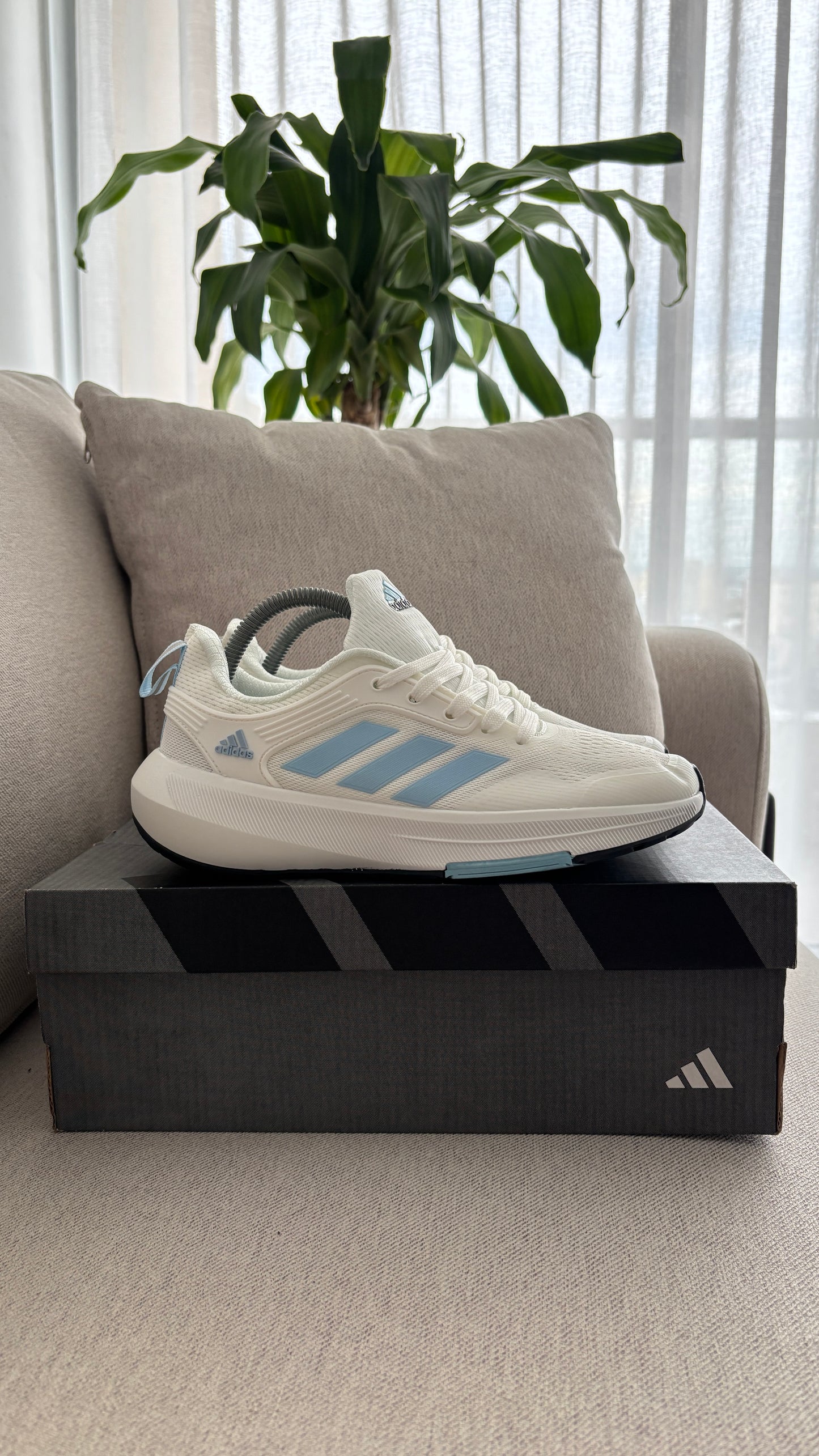 ADIDAS BOUNCE BLANCO AZUL TURQUI