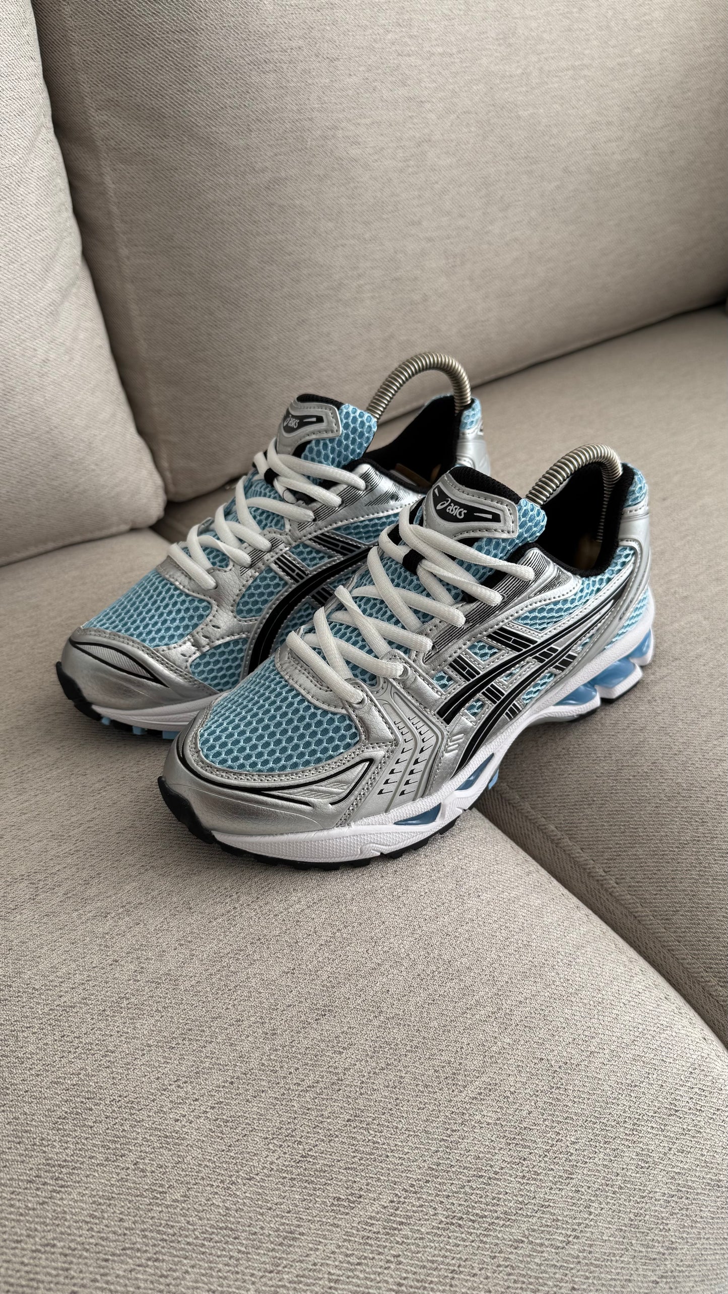 ASICS PLATA AZUL