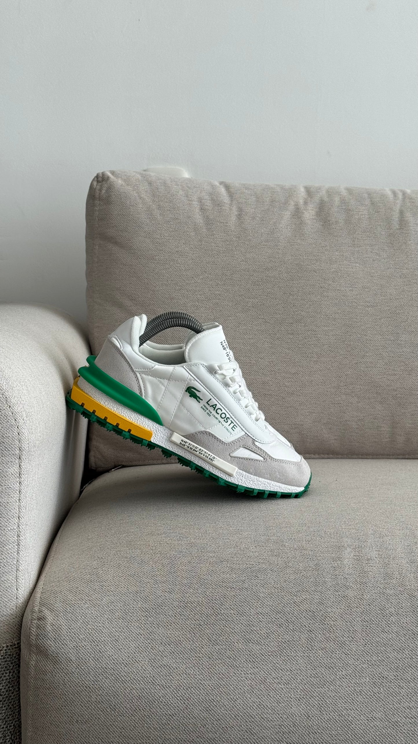 LACOSTE 2025 BLANCO VERDE