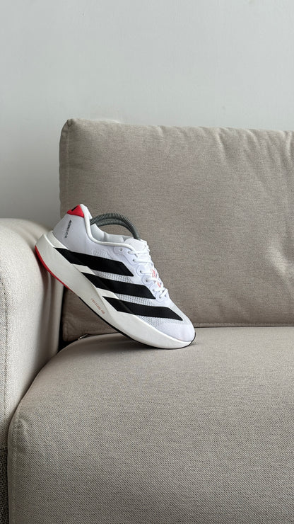 ADIZERO BLANCO NEGRO ROJO