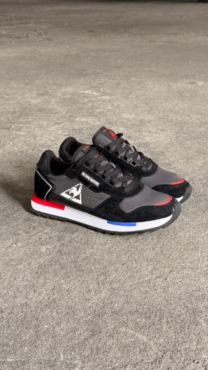 LECOP TENIS NEGRO BLANCO ROJO
