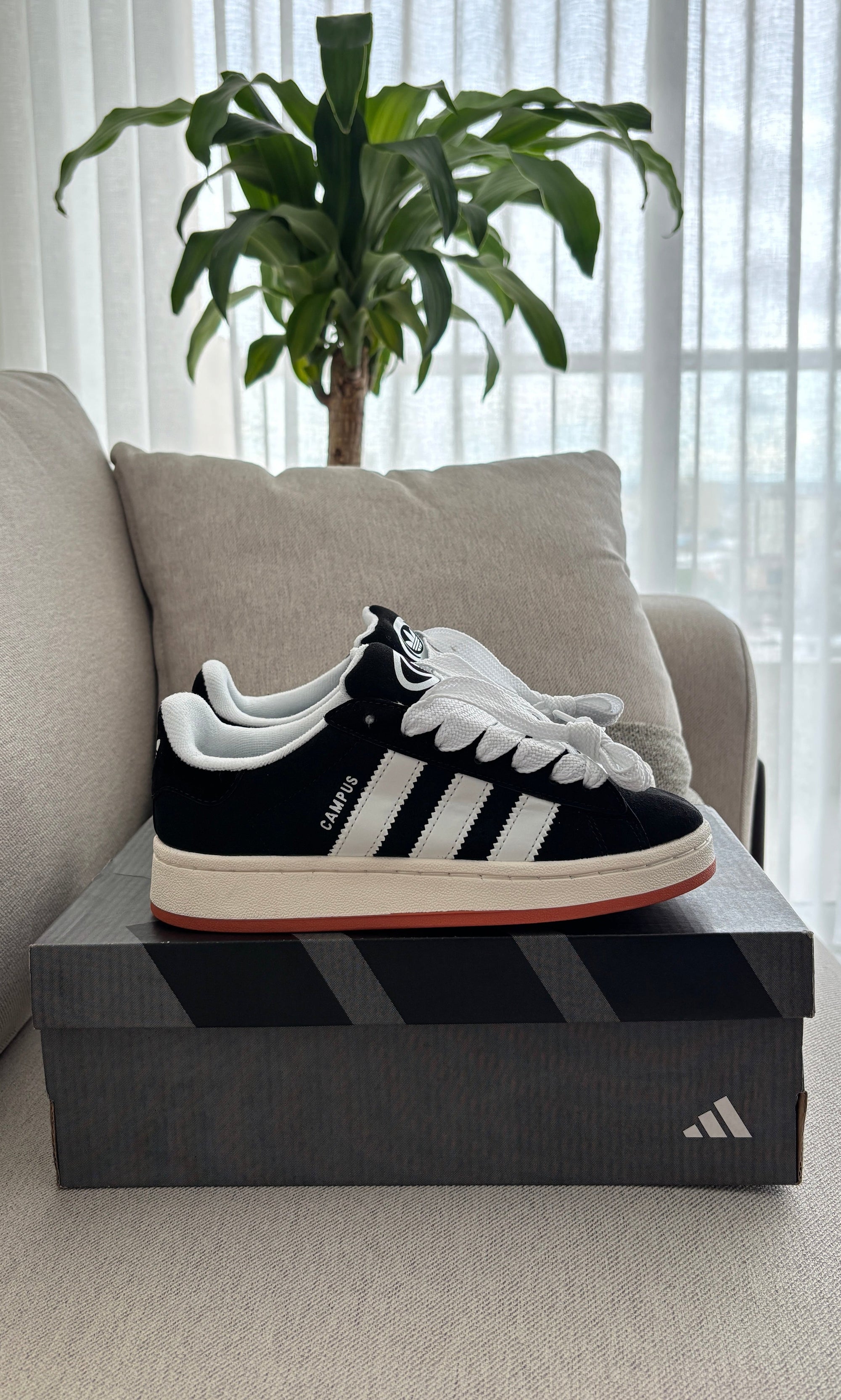 ADIDAS CAMPUS NEGRO CAFE