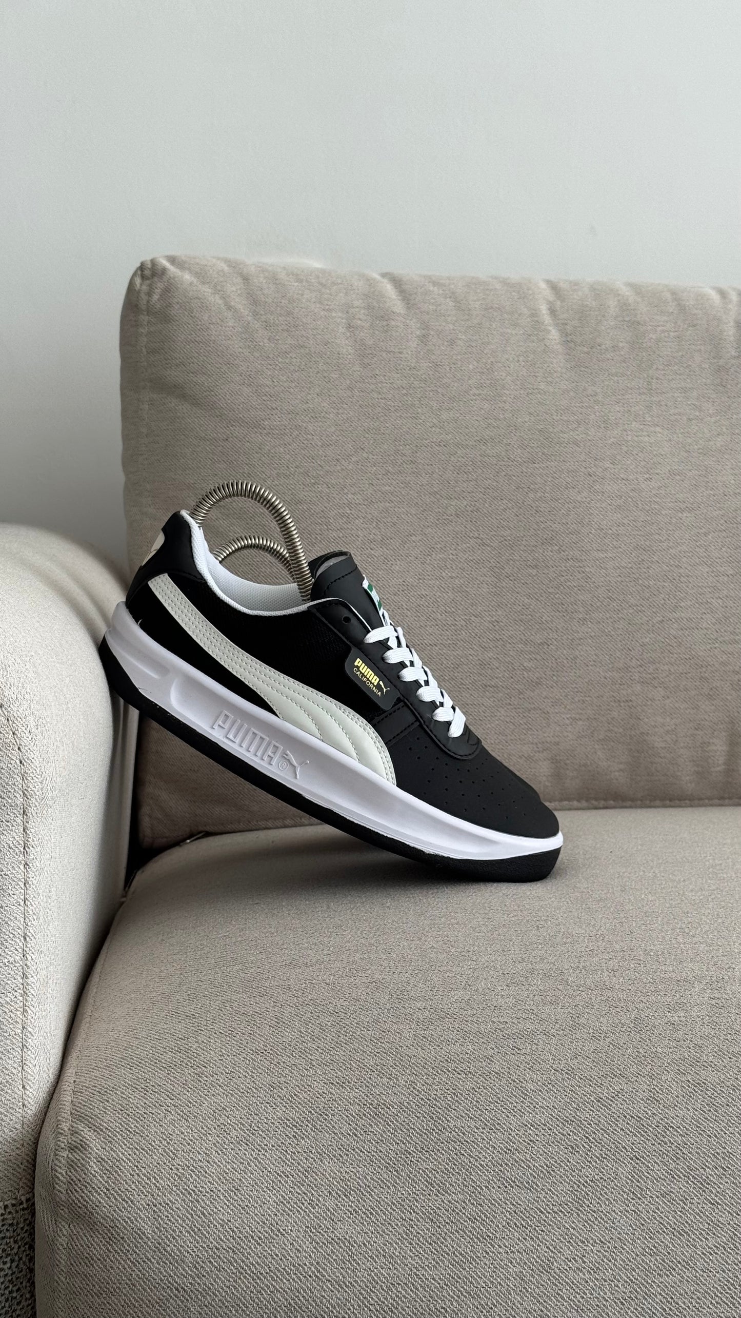 PUMA CALIFORNIA NEGRO BLANCO