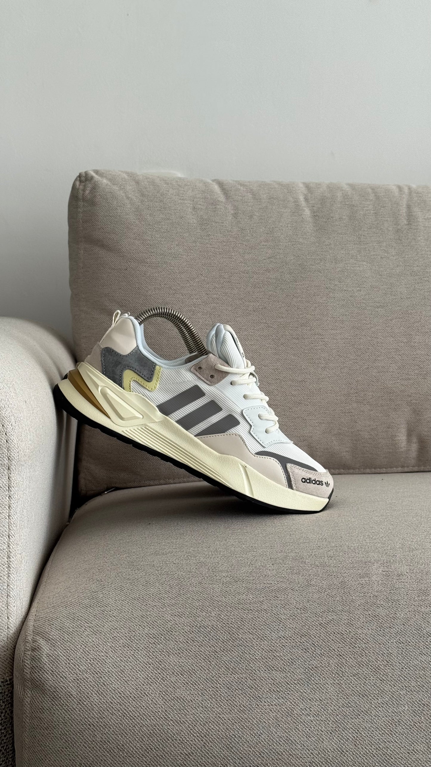 ADIDAS CHINAS BLANCO GRIS