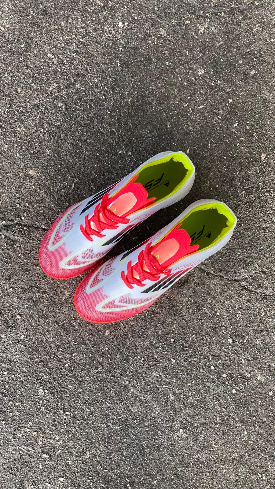 ADIDAS GUAYO F50 NIÑO BLANCO ROJO VERDE