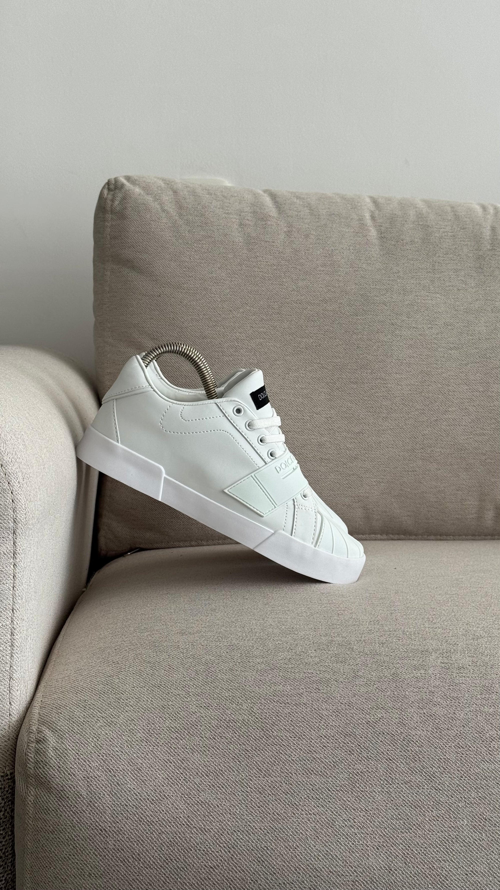DOLCE GABBANA VELCRO BLANCO