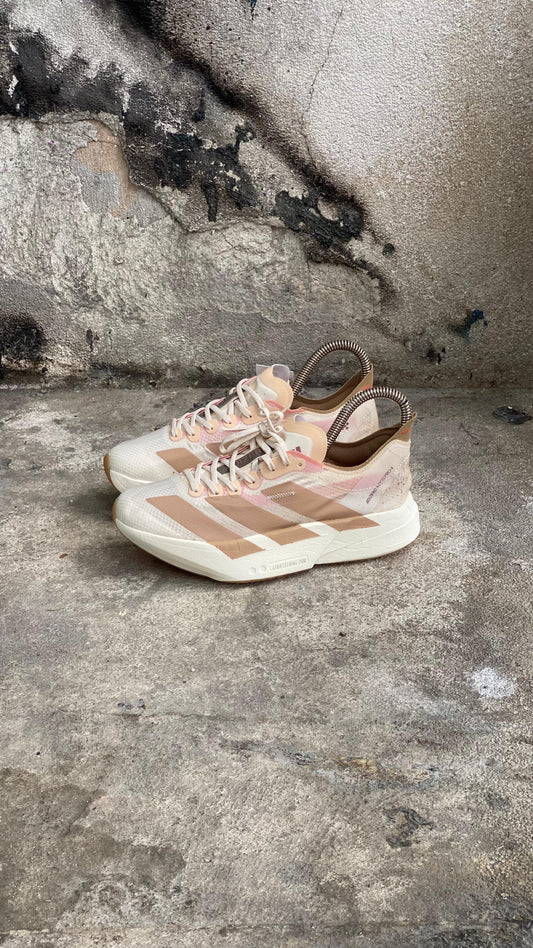 ADIDAS ADIZERO BLANCO BEIGE