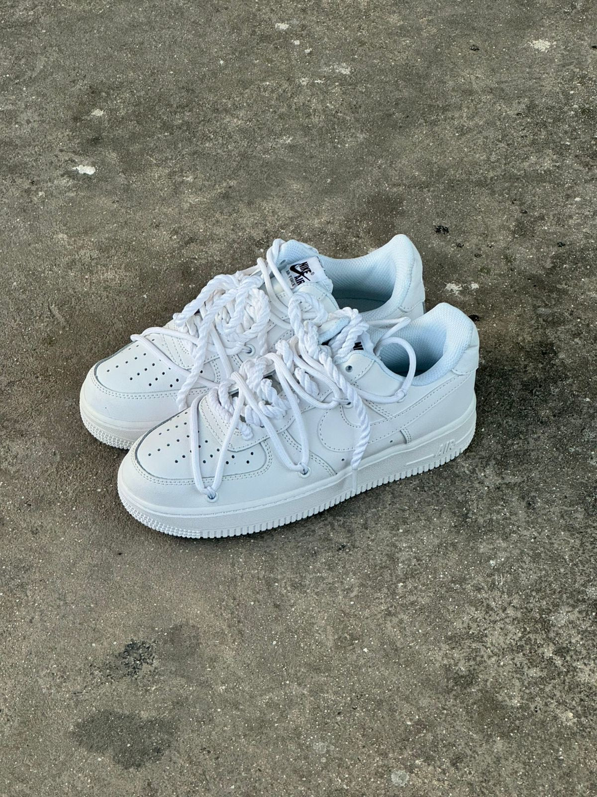 NIKE AF1 TRENZA BLANCO PROMO