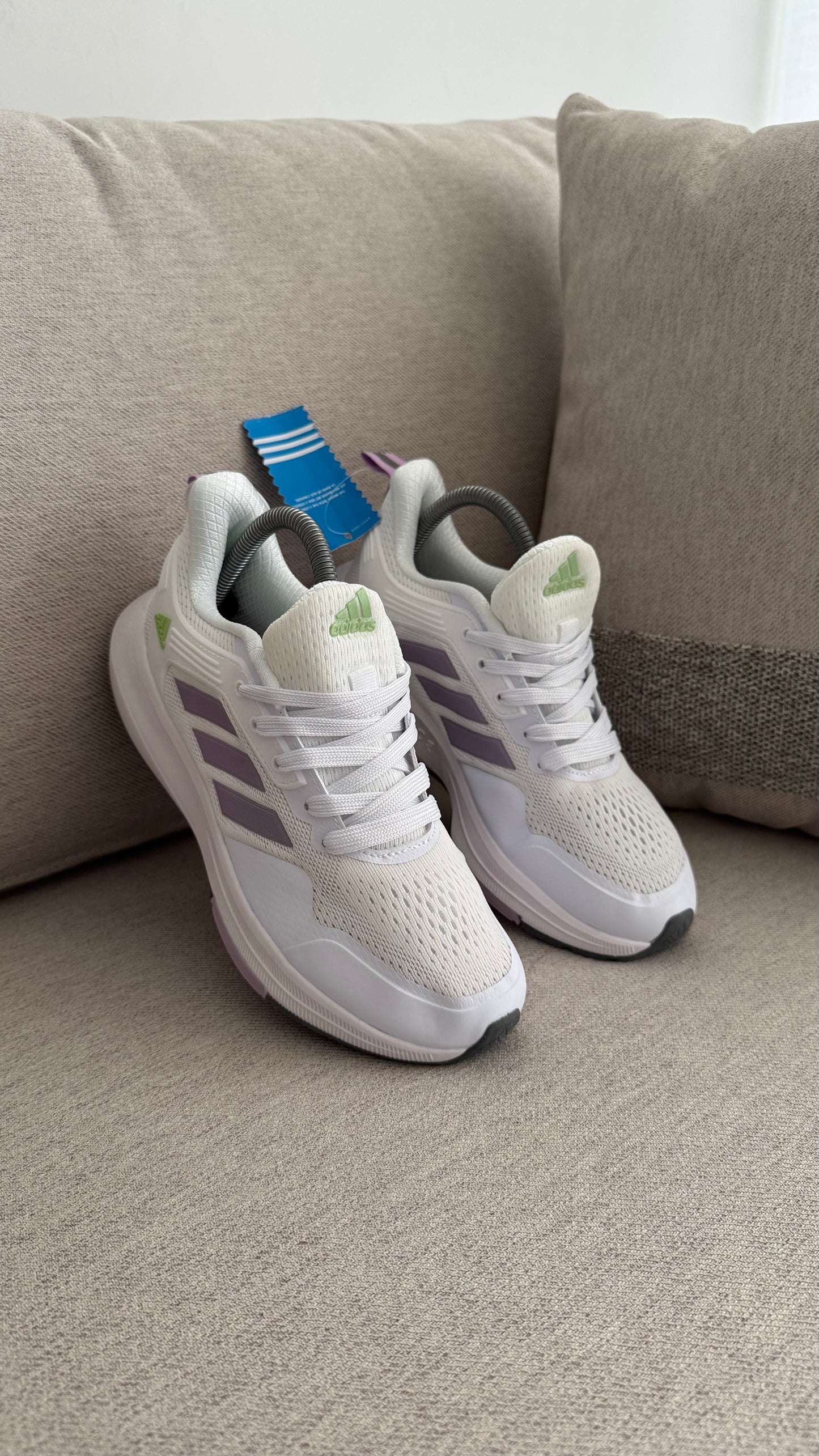 ADIDAS BOUNCE BLANCO MORADO