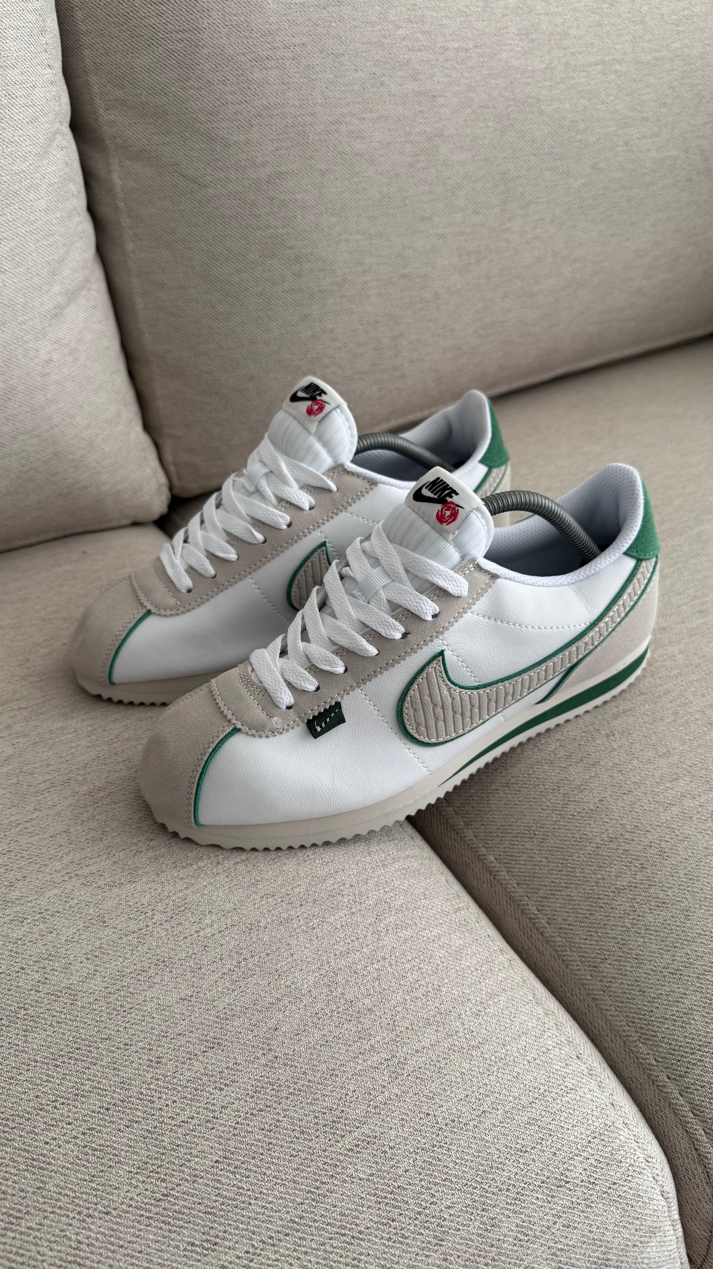 NIKE CORTEZ BLANCO VERDE