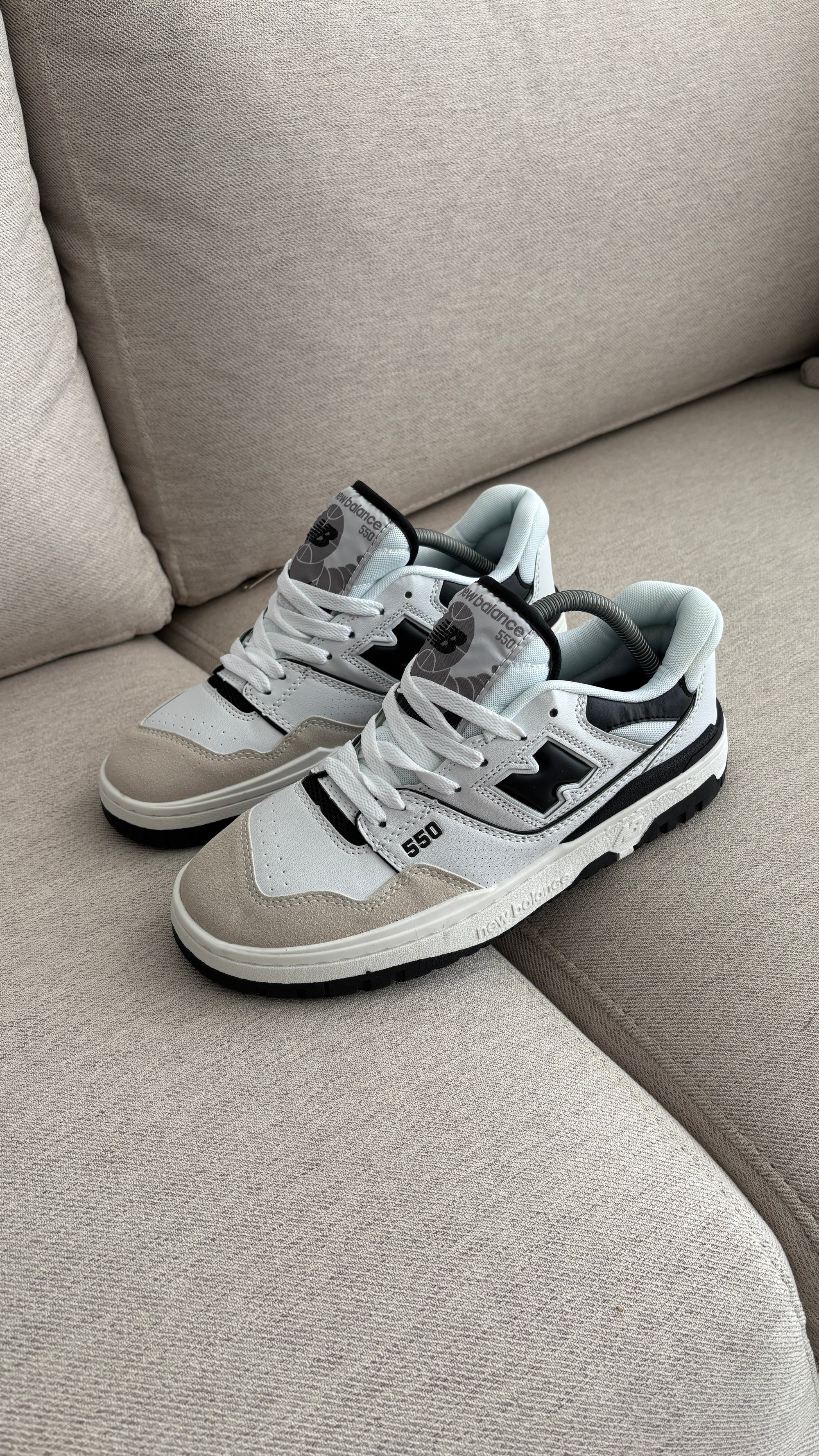 NEW BALANCE 550 BLANCO NEGRO