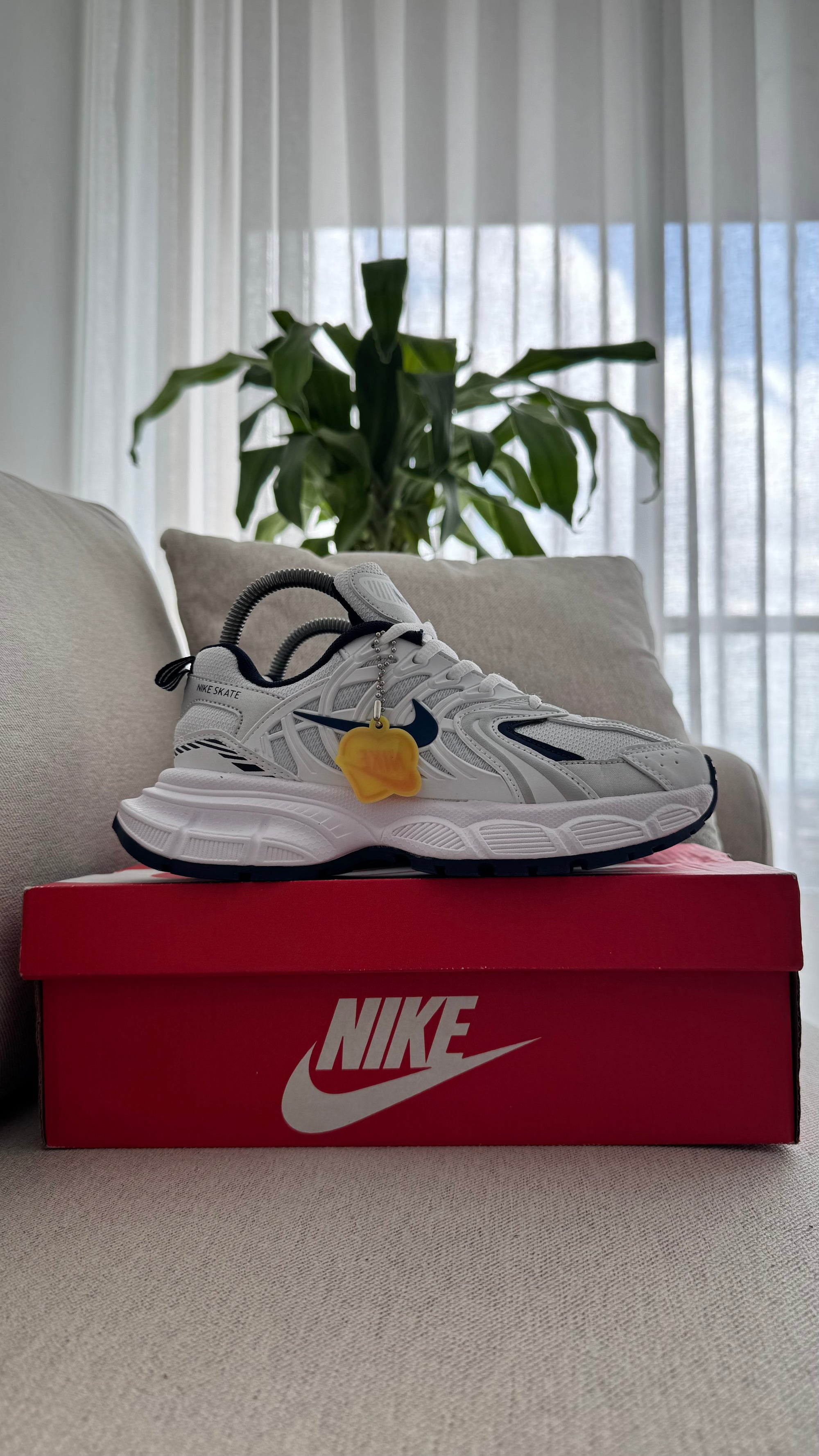 NIKE SKATE BLANCO AZUL PROMO
