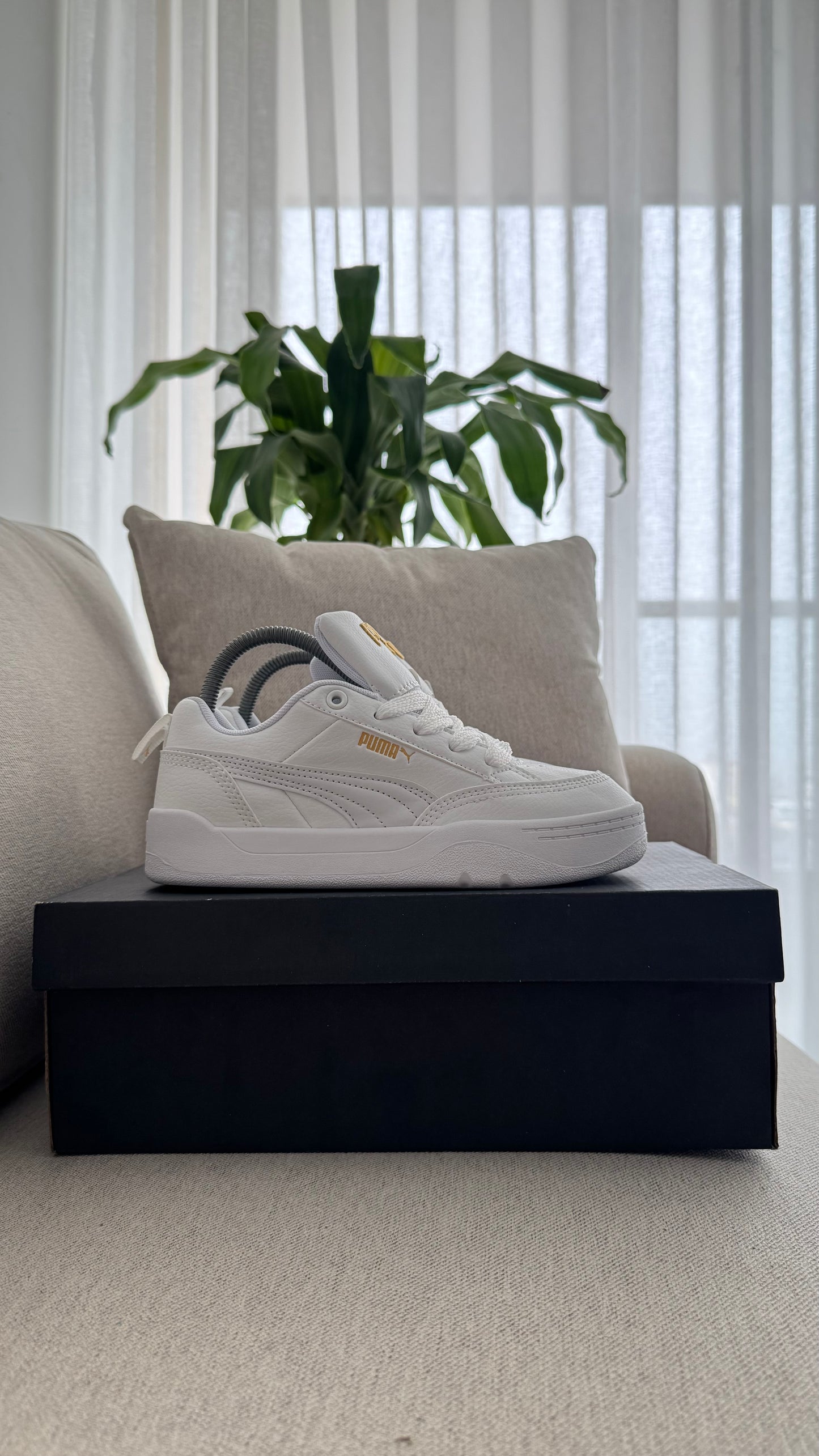 PUMA XL BLANCO NEGRO