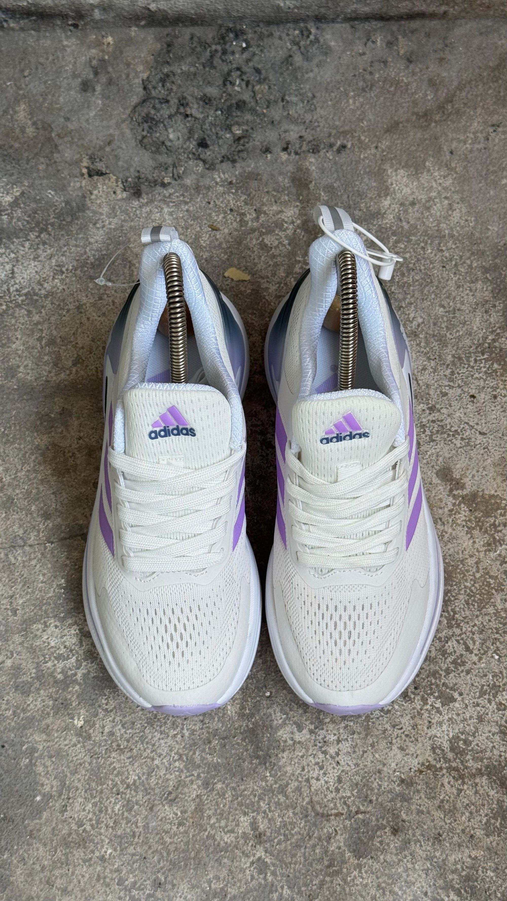 ADIDAS RUN BLANCO MORADO