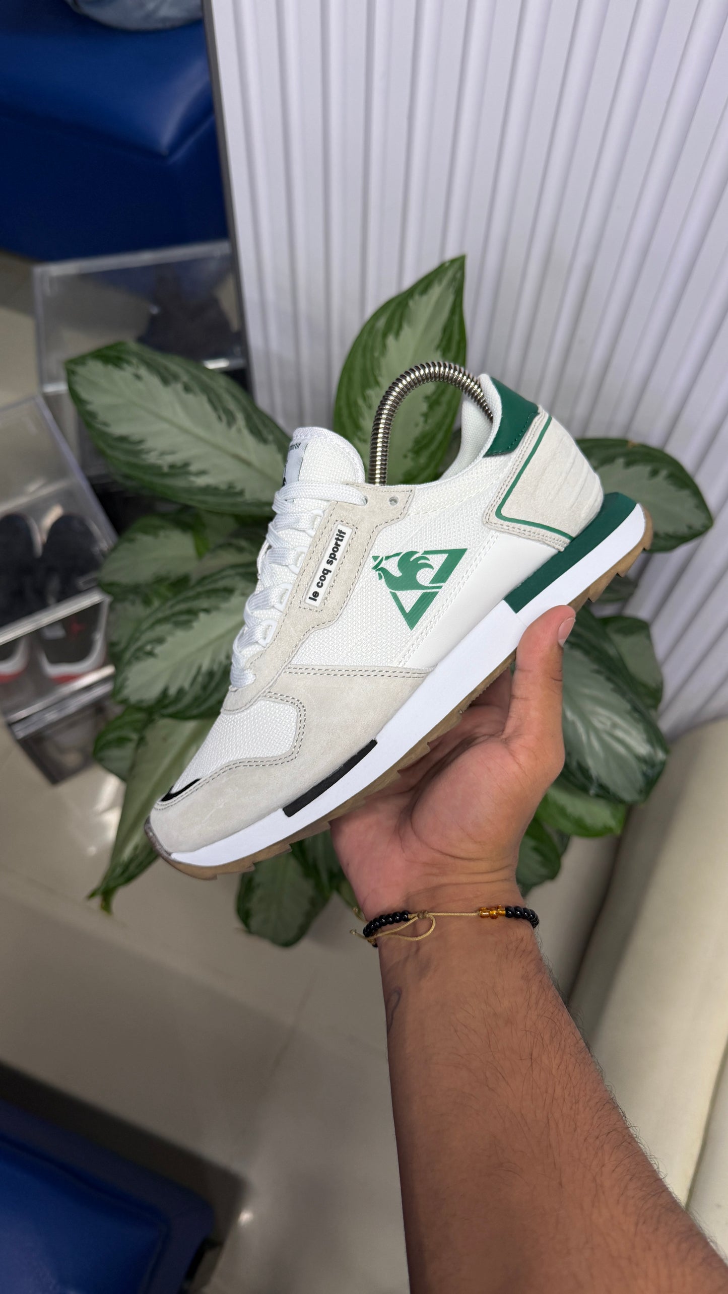 LECOP TENIS BLANCO VERDE