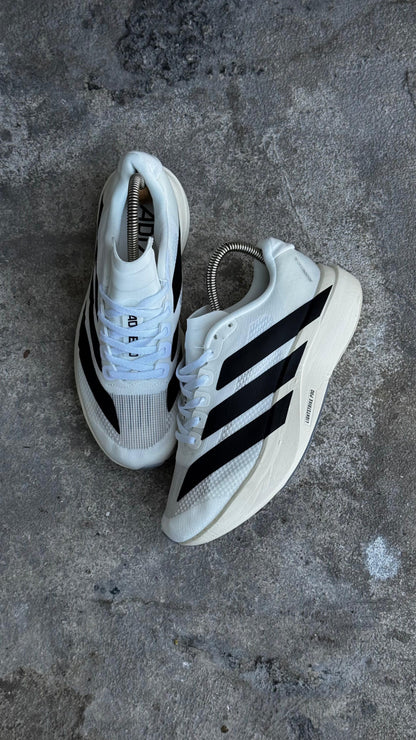ADIDAS ADIZERO BLANCO BEIGE NEGRO