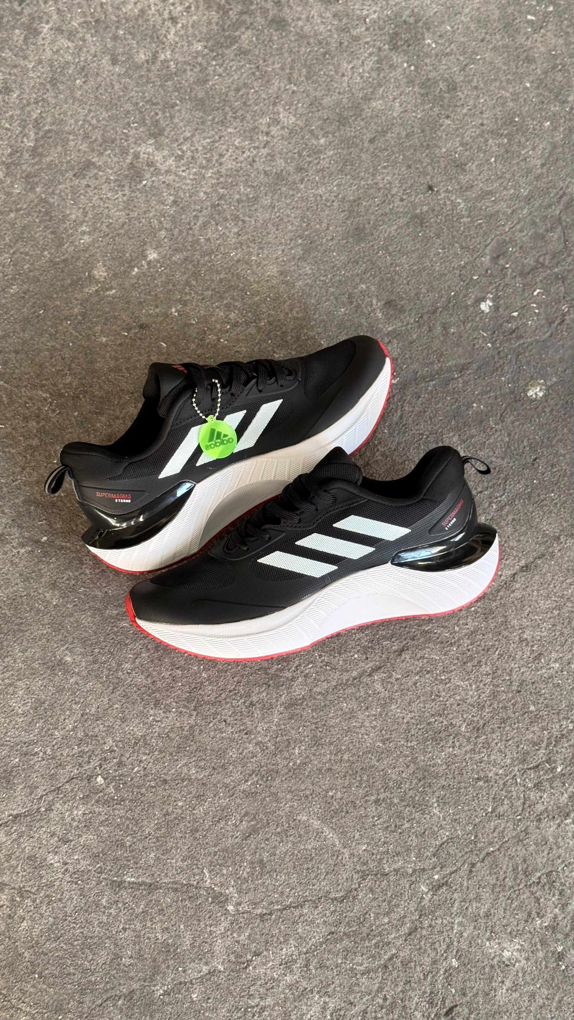 ADIDAS SUPERMAGMA NEGRO ROJO