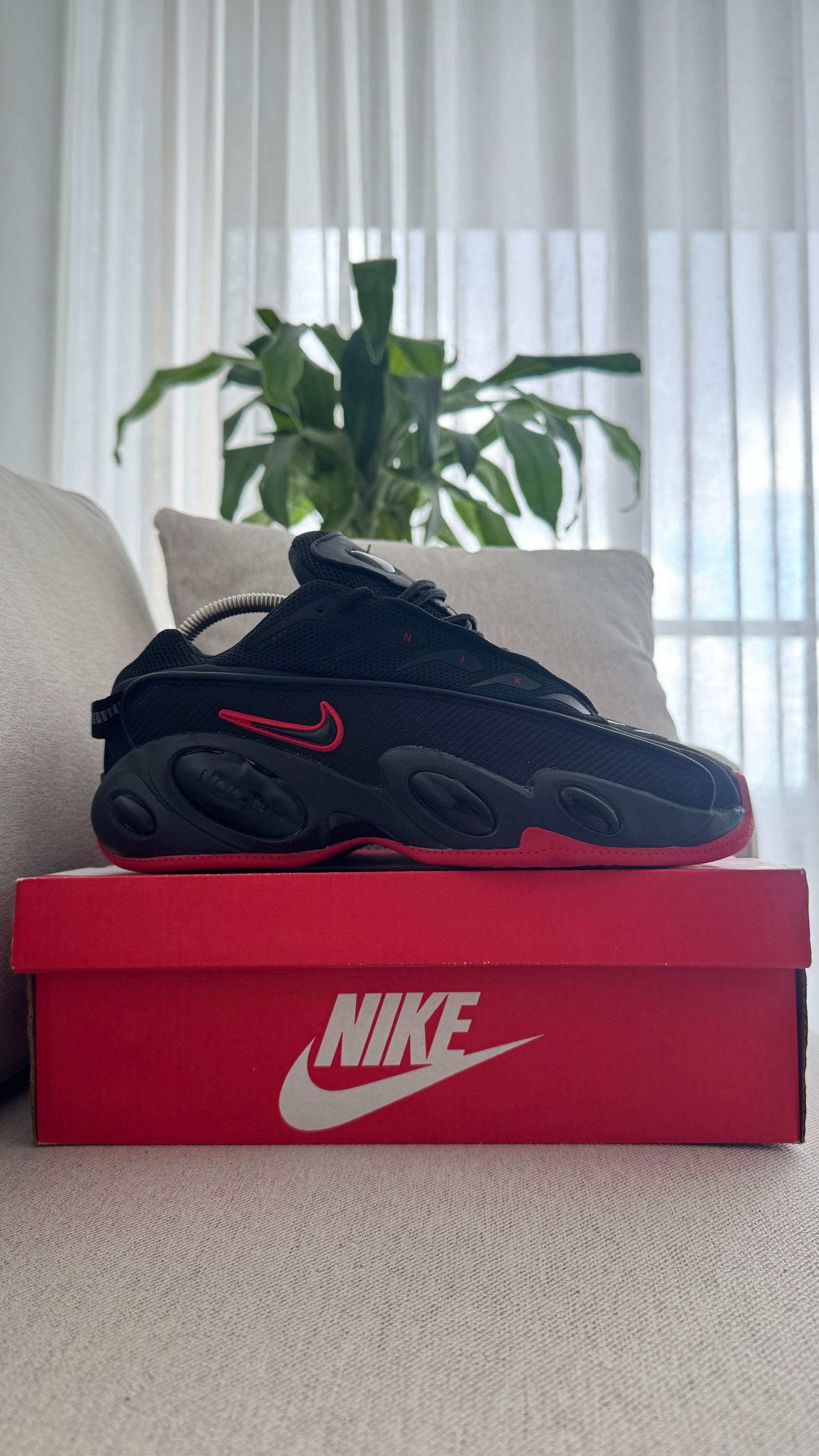 NIKE NOCTA NEGRO ROJO PROMO