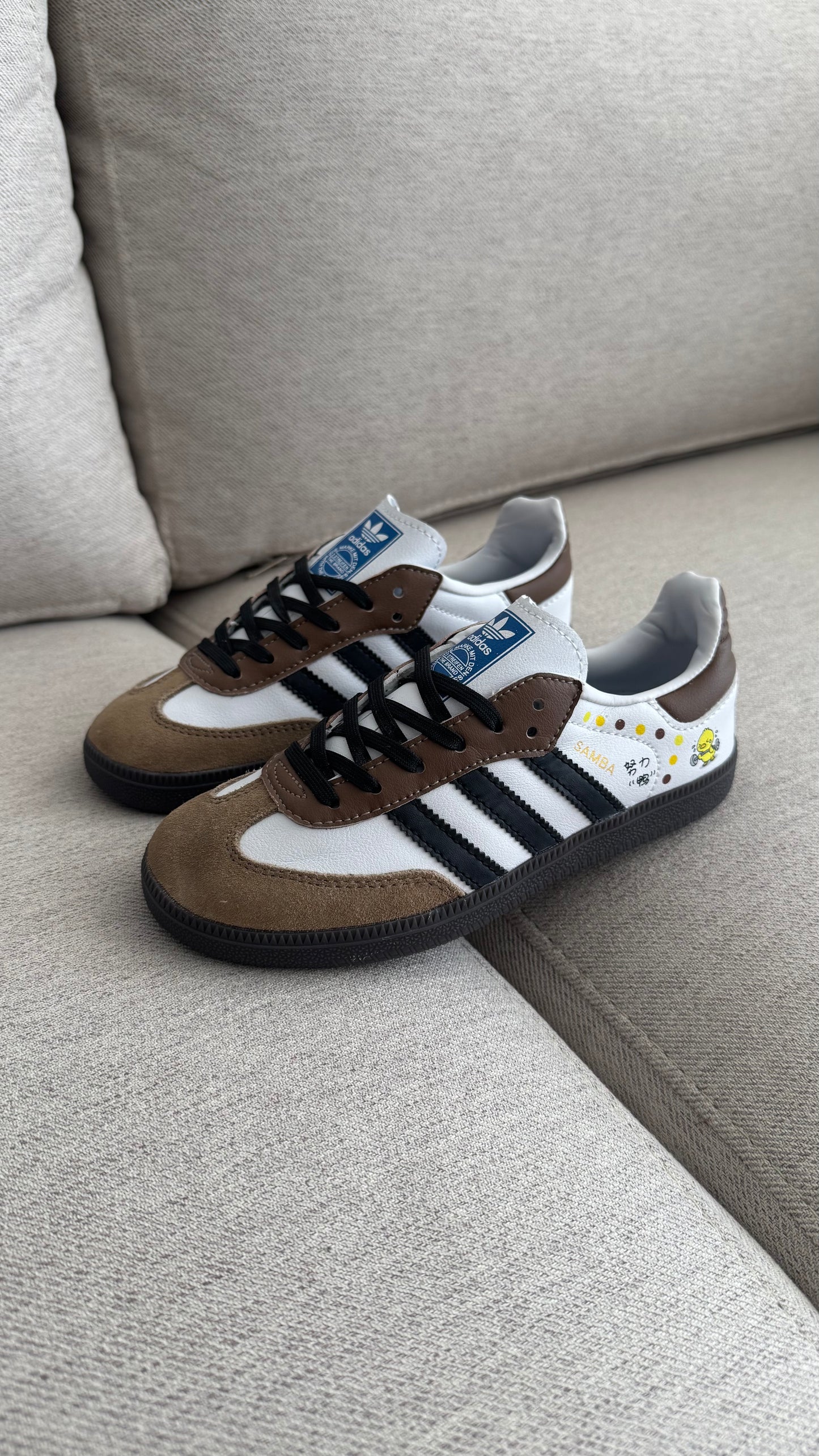 SAMBA KIDS BLANCO NEGRO CAFE NIÑOS