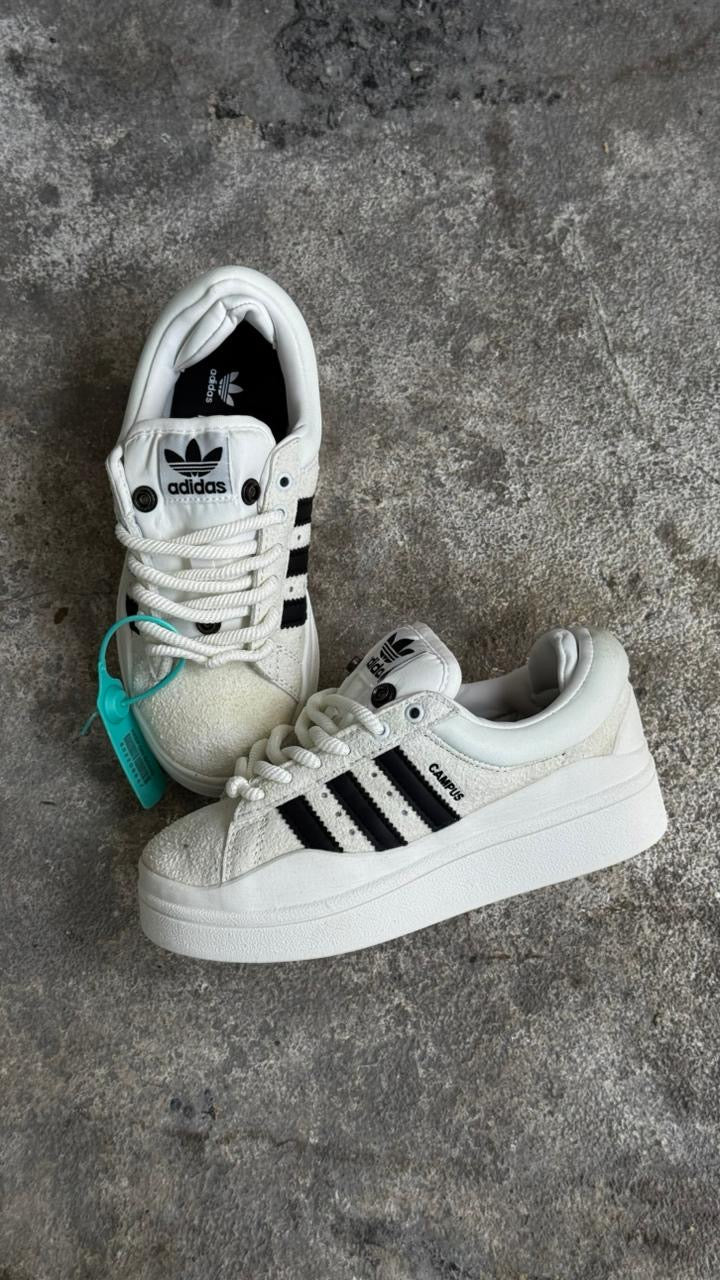 ADIDAS BENITO BLANCO NEGRO NIÑOS