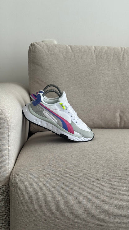 PUMA NEYMAR BLANCO MORADO ROSA