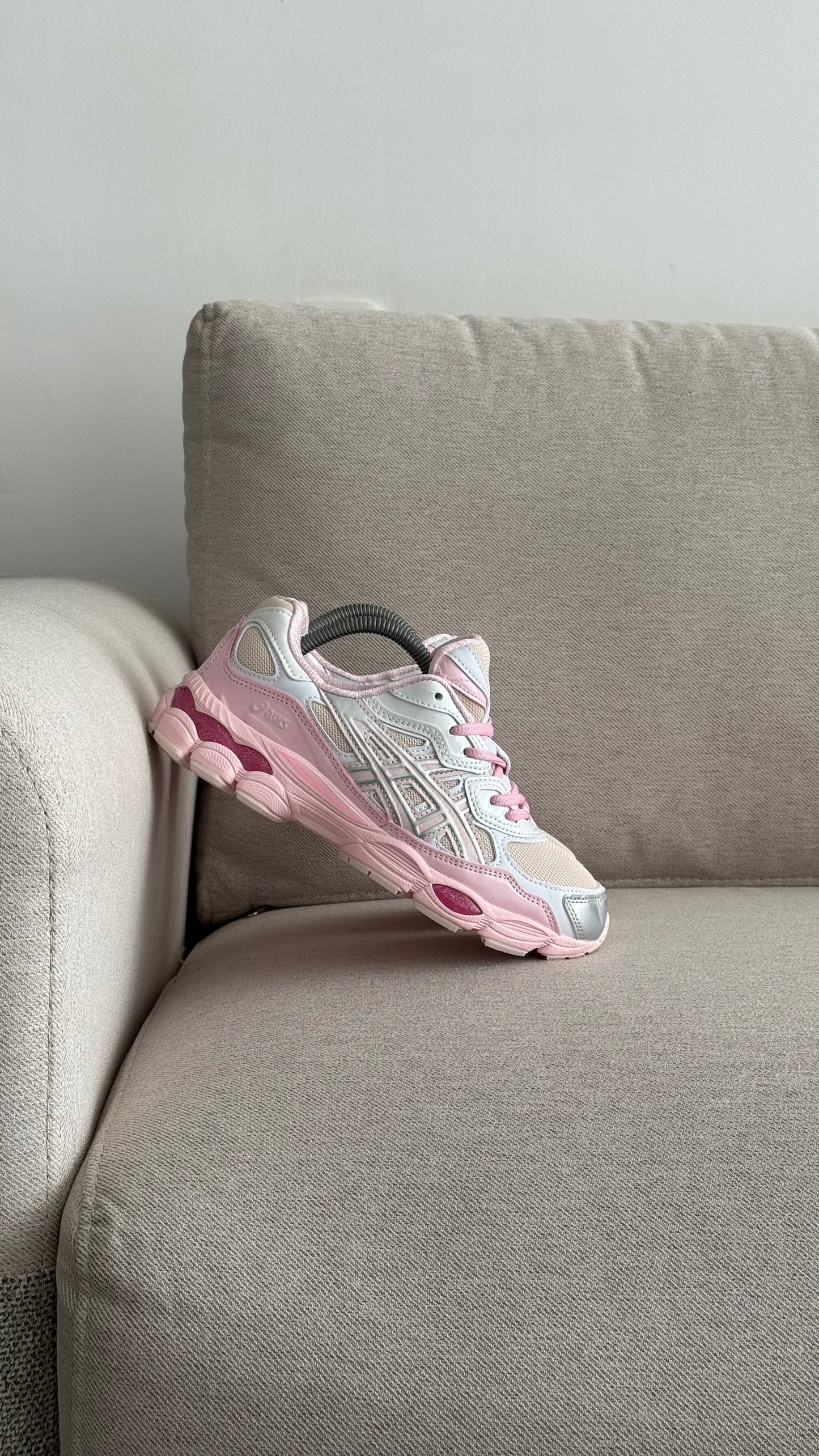 ASICS GRIS ROSA