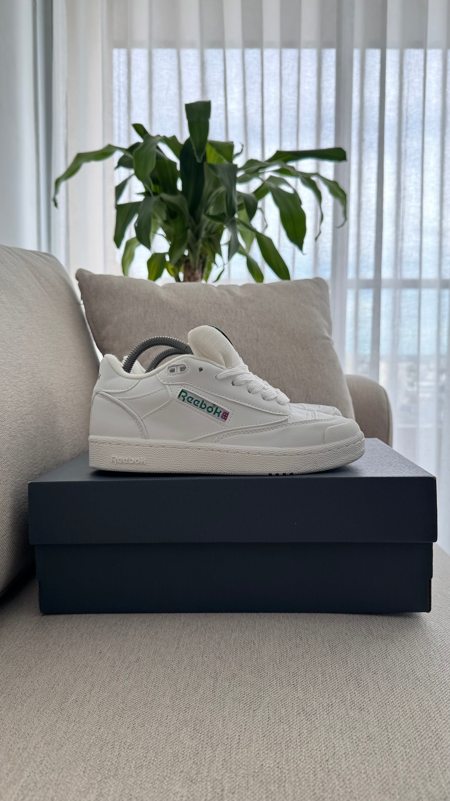 REEBOK CLUB BLANCO VERDE