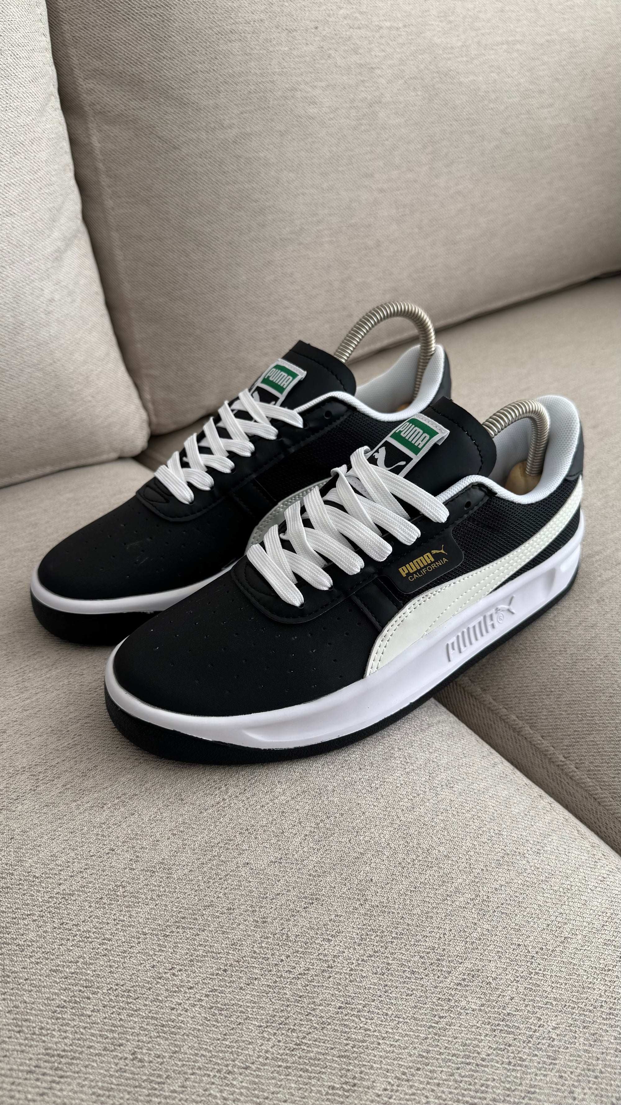 PUMA CALIFORNIA NEGRO BLANCO PROMO