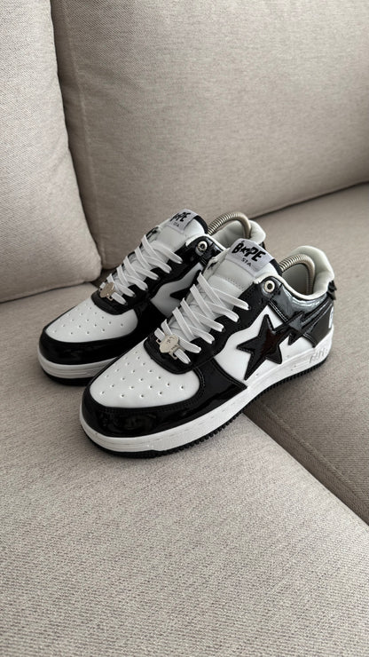 AF1 BAPE NEGRO BLANCO