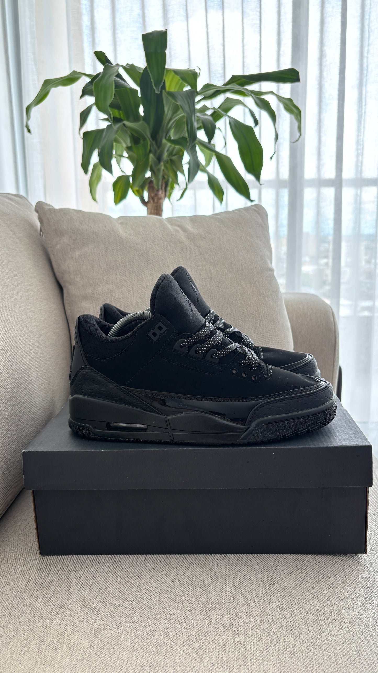 JORDAN RETRO 3 NEGRA