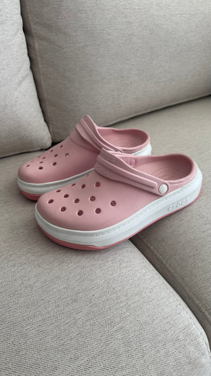 CROCS ROSADO OSCURO