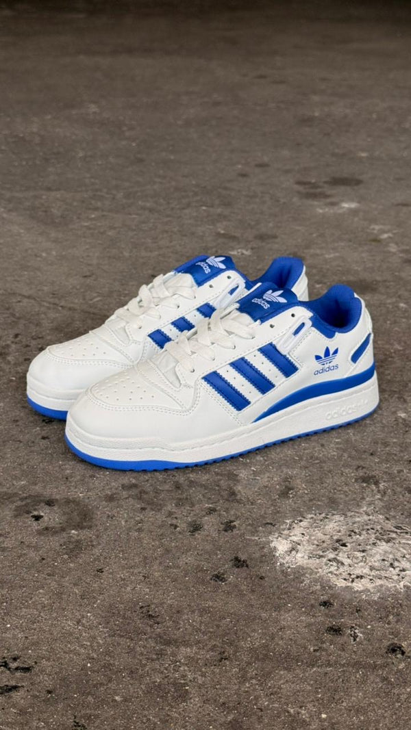 ADIDAS FORUM BLANCO AZUL
