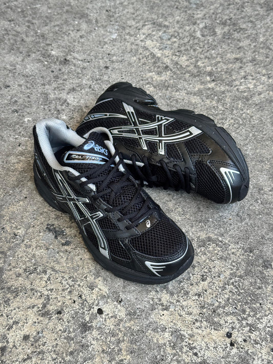 ASICS NEGRO PLATA