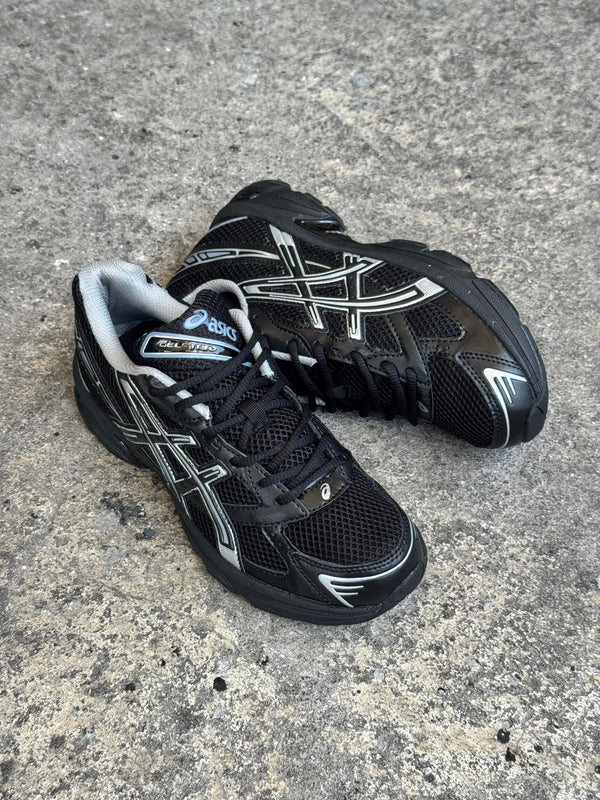 ASICS NEGRO PLATA