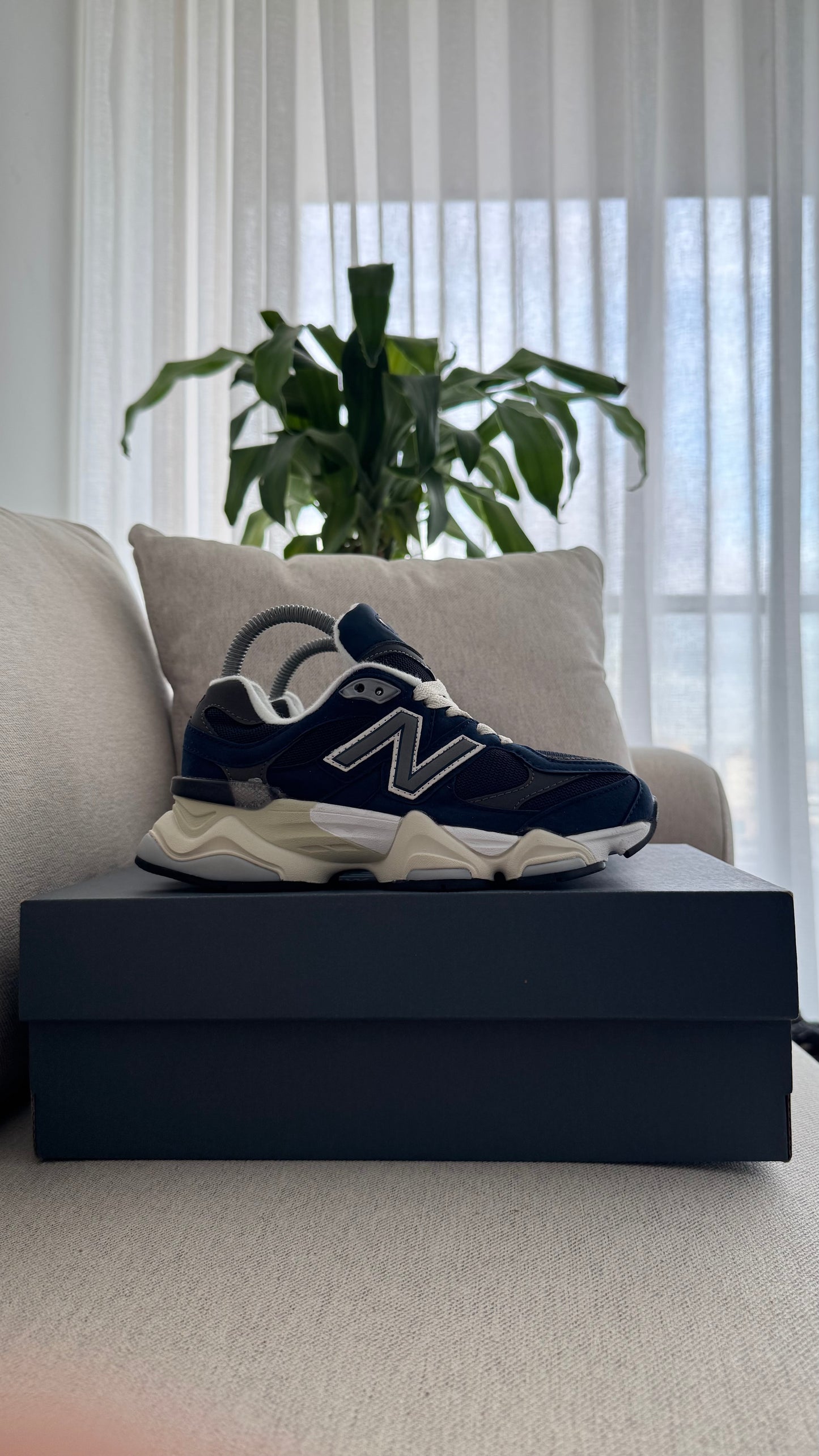 NEW BALANCE 9060 BEIGE AZUL TURQUI